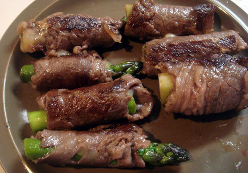 アスパラの肉巻き