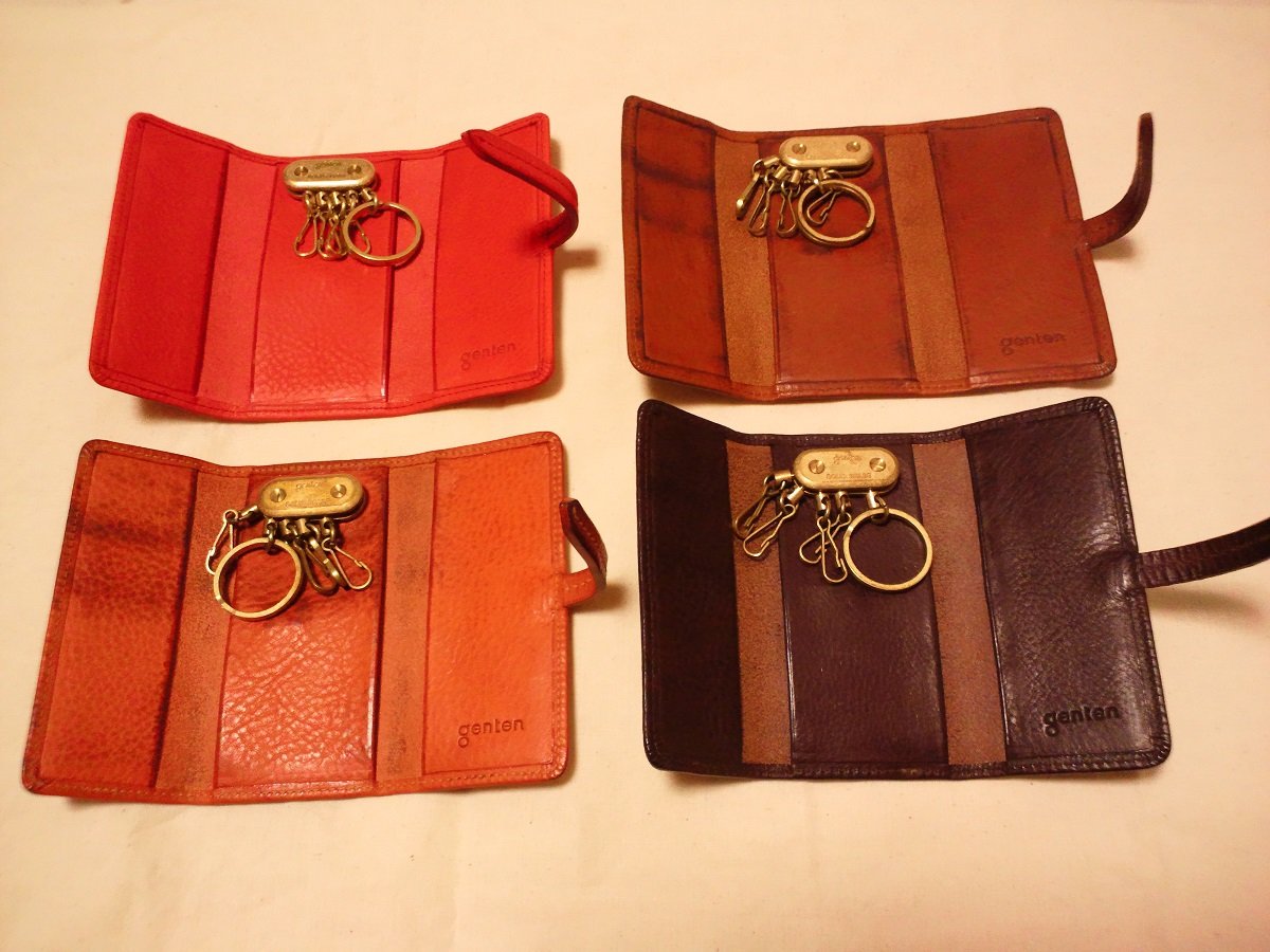 gentenトスカ 赤い長財布とキーケース : MAYAのゴミ箱