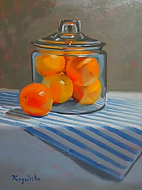 マルタン・ディーテル【オレンジのある静物】油彩 15号 マルタン・ディーテル【オレンジのある静物】油彩 15号 マルタン