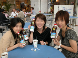 タレと3人
