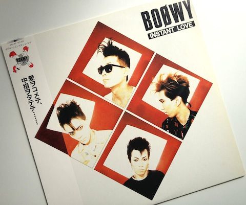 【期間限定】BOOWY INSTANT LOVE 限定版BOX カセット盤 期間限定】BOOWY INSTANT LOVE 限定版BOX カセット盤 当時物