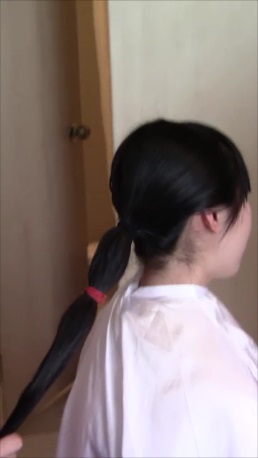 髪束 35cm (20歳・女子大学生・日本人)