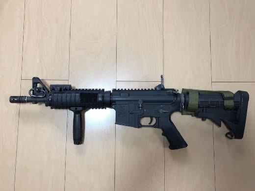 ¼Âʪ Knight's ArmamentÀ½ RIS M4CQBR ¼Âʪ¥Ñ¡¼¥ÄËþºÜ¥«¥¹¥¿¥à SEAL ODA DELTA MLCS EAGLE BALCS KAC