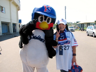 つば九郎のおなか はっかんきねんいべんと スワローズ 愛 改め 古田敦也27 愛 Annex