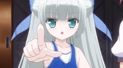 新 ロウきゅーぶ ss第２話 謎の銀髪留学生現る ツンデレ禁猟区 もっとやめて あさると