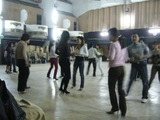 Dance lesson in Hanoi