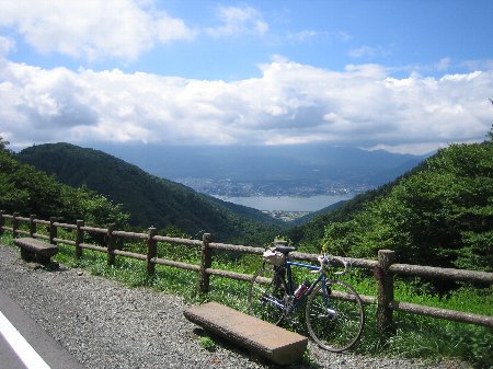 御坂峠から