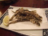 どじょうの唐揚げ