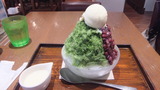 宇治抹茶金時かき氷