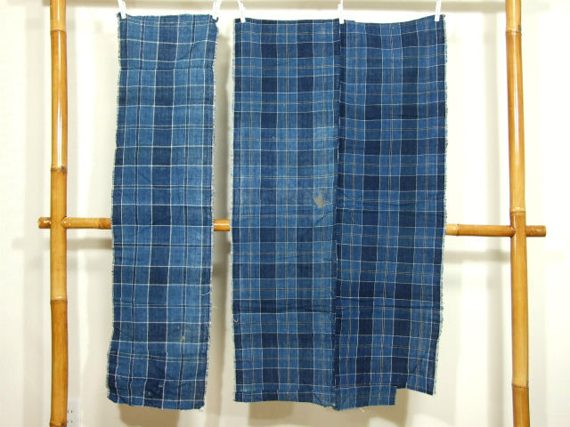 襤褸 浅葱色 木綿 3巾 【公式通販】 襤褸 浅葱色 木綿 3巾 【公式通販】