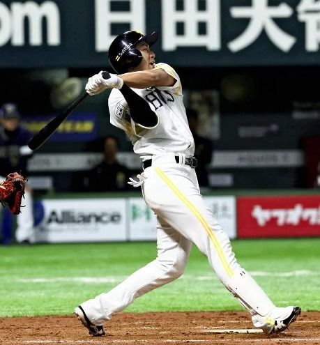 柳田 悠岐.355 22本 60打点 16盗塁