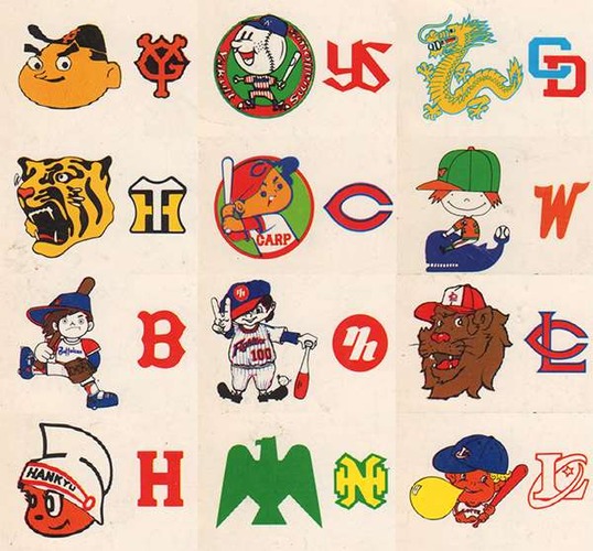 昔のプロ野球の球団ロゴwwwwwwwww