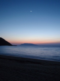 日暮れの永田
