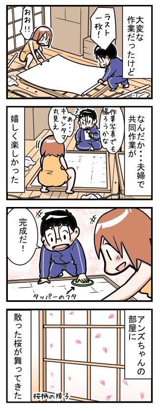 障子張替え02