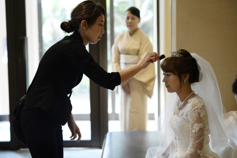沖縄で結婚式のカメラマンやってます