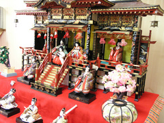 肘折温泉雛祭りのお雛様