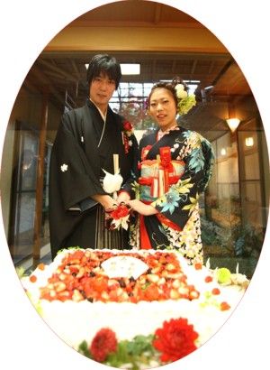 ケーキ入刀