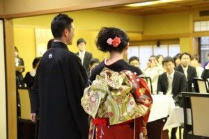 退場