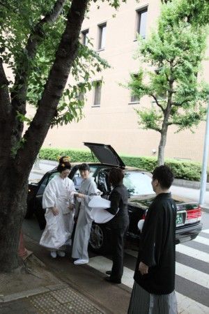 到着