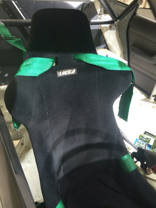 初代レガシィ、最高速アタック車のバケットシートはEVA IMSAだった 