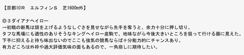 ダイアナヘイロー（キングヘイロー産駒）