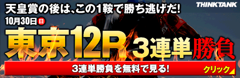 シンクタンク：天皇賞秋週490_160