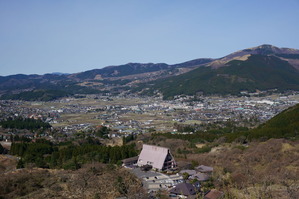 狭霧台から由布院盆地