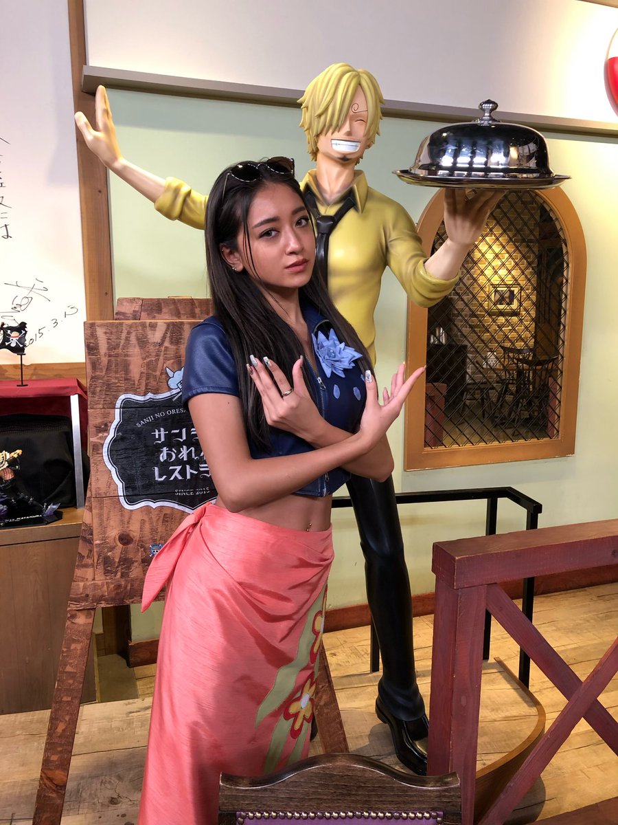 画像あり みちょぱ One Piece ロビンのコスプレに絶賛の声 今どき芸能速報