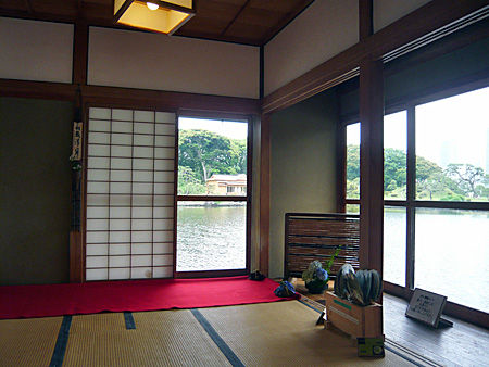 浜離宮中島の茶屋