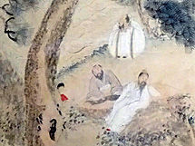 山水図屏風