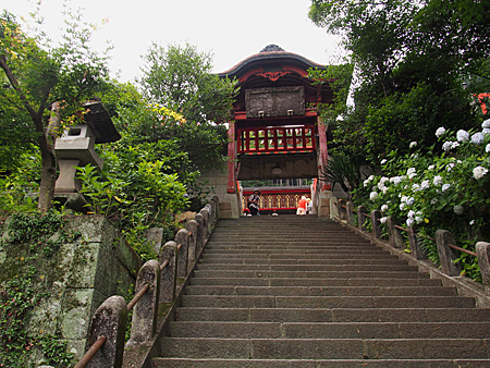 参道の階段