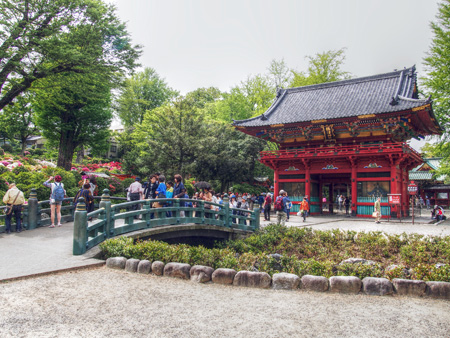 根津神社山門