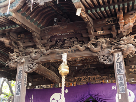千住本氷川神社