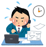 あれもこれもあって何が何やら busy_man