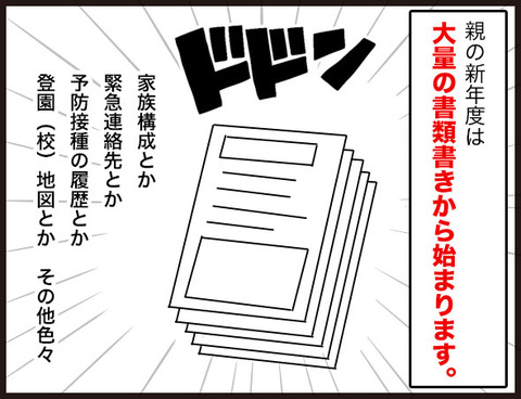 親の新年度スタートはコレから