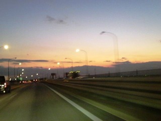 サホワイト夕陽1