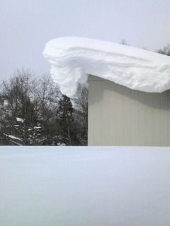 ド屋根雪