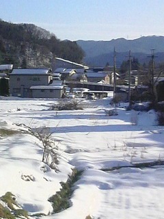 みなかみ町雪景色