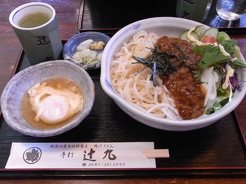 加須うどん 辻九の肉味噌うどん
