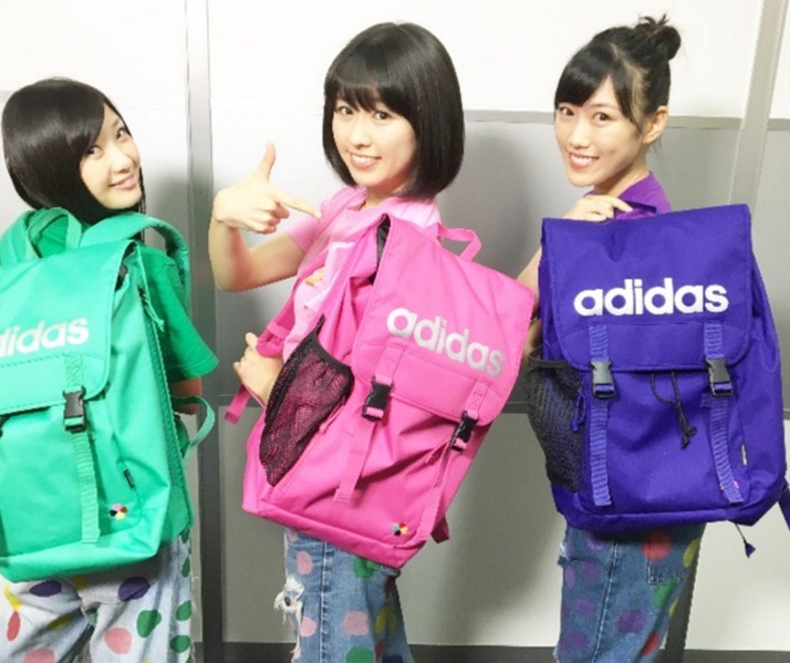 ももクロ　ポシュレ　リュック　adidas