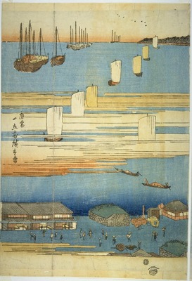 広重高輪大木戸2