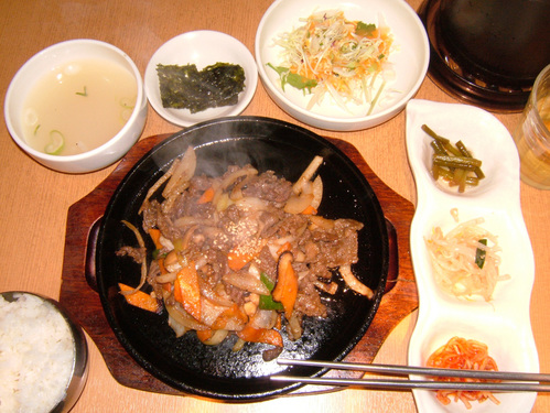 プルコギ定食