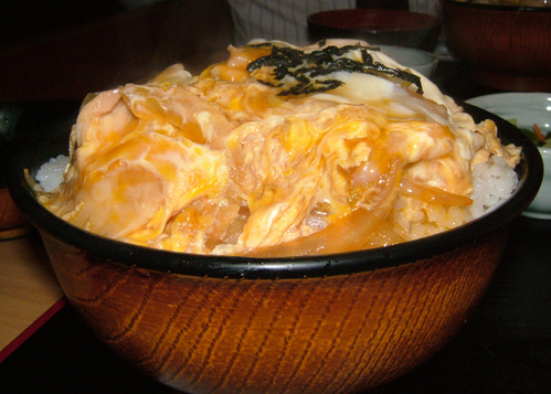 デカ盛り親子丼