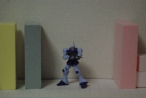 07比較ギャンとブロック55mm