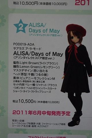アゾンDM20116月38