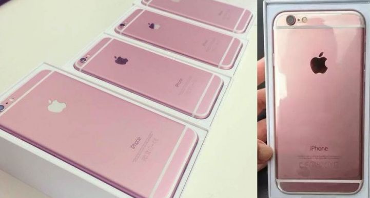 iPhone 6s/6s Plusのピンクゴールドの画像がリーク : スマホ口コミ評価速報