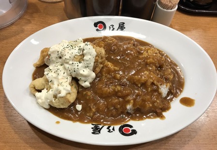 チキン南蛮タルタルカレー