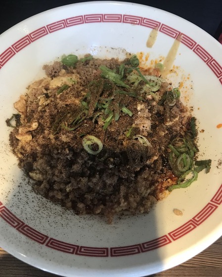 汁なしタンタン麺