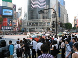 渋谷のスクランブル交差点1