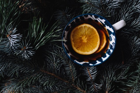 blog photo Cup of hot tea with orange slice 2